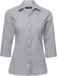 Picture of City Collection City Stretch Pinfeather 3/4 Sleeve Shirt (2265)